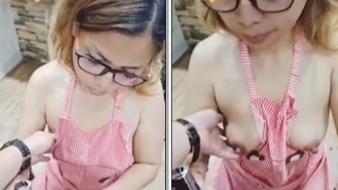 Disepong Tante Pemilik Salon Kecantikan