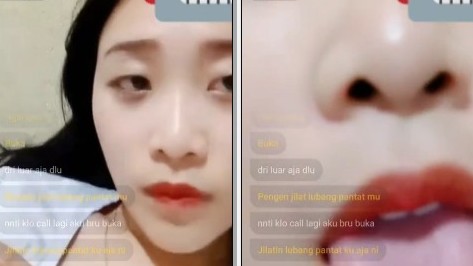 Echachan Video Call Ayang Sepulang Sekolah